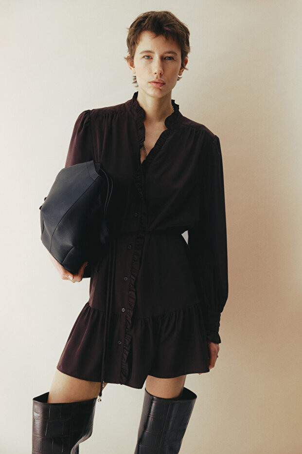 Fırfırlı Elbise - 2