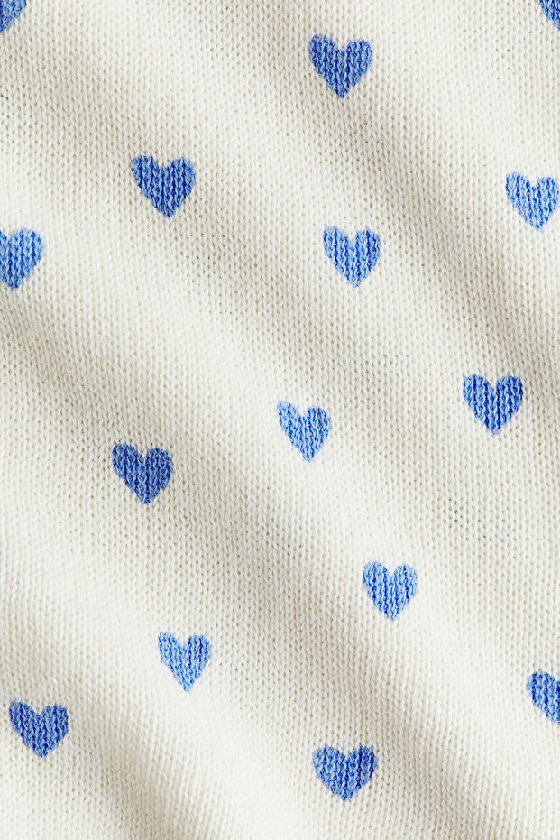 Baskılı İnce Triko Hırka - 2