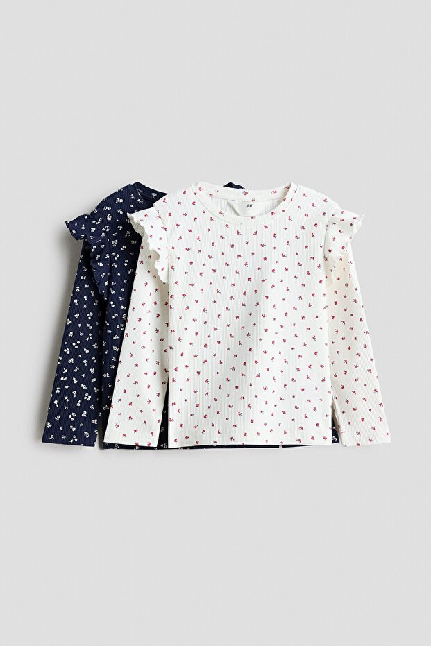 2'li Farbalalı Üst - 1