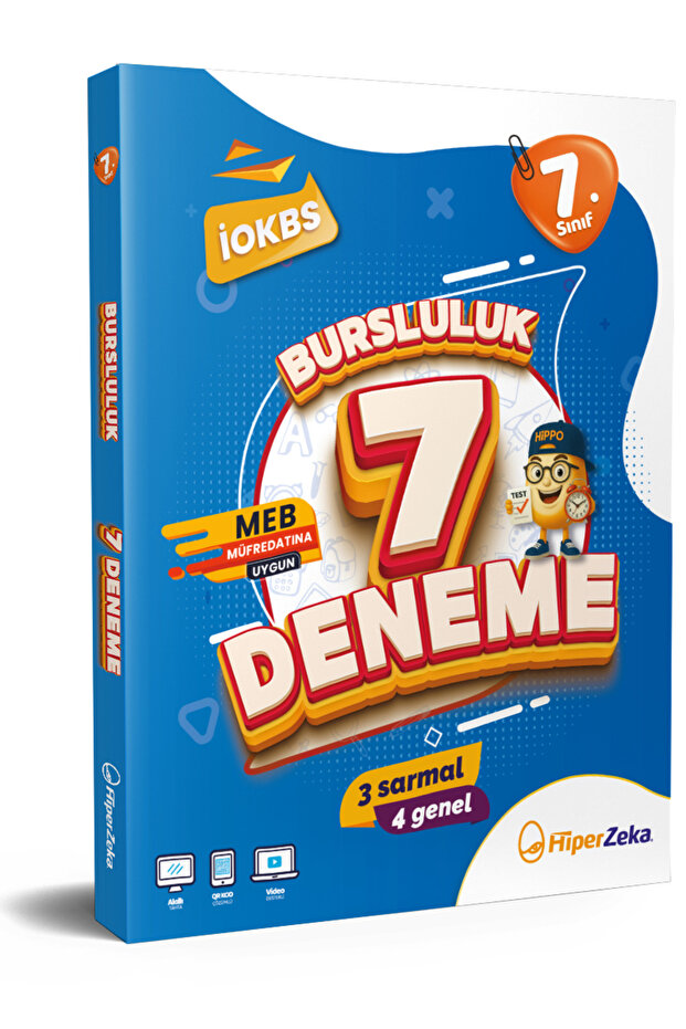 Hiper Zeka 2026 7. Sınıf 7 Deneme Bursluluk İOKBS | 3 Sarmal & 4 Genel