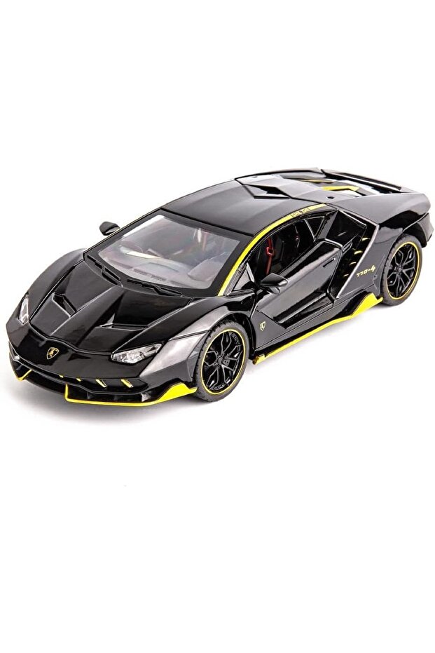 DKH 1:24 Scale Die-cast SUV/Sports Car Model, Zinc Alloy, Pull Back Action with Lights and Sound