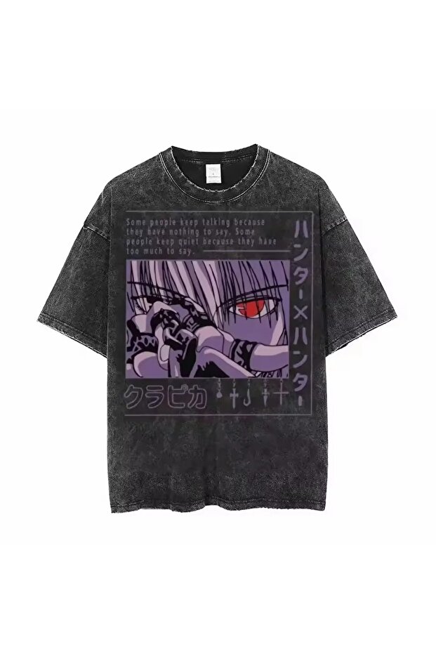 Unisex Acid Washed Oversized T-Shirt – Cotton Casual Comfort Fit