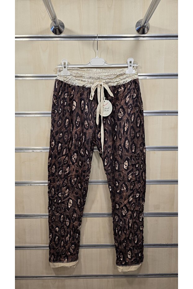 بنطلون بنمط الفهد - 1