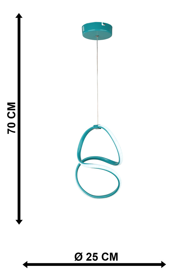 Nirva Ledli Avize Mavi - 4