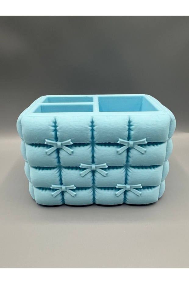 3D Printing Bow Detailed Makeup Organizer