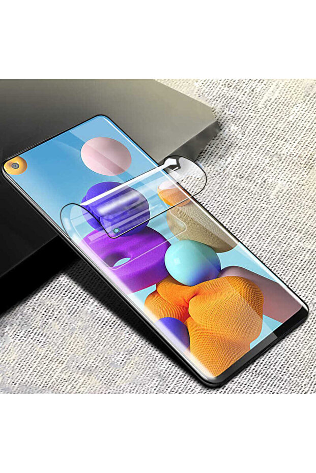 واقي شاشة Mi 10 Pro Zore Super Pet جيلاتين - أسود