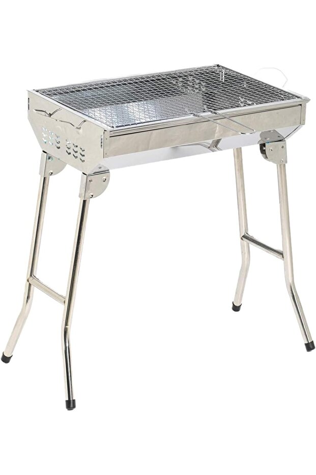 Outdoor & Indoor Foldable Barbecue Grill Medium Size with Legs