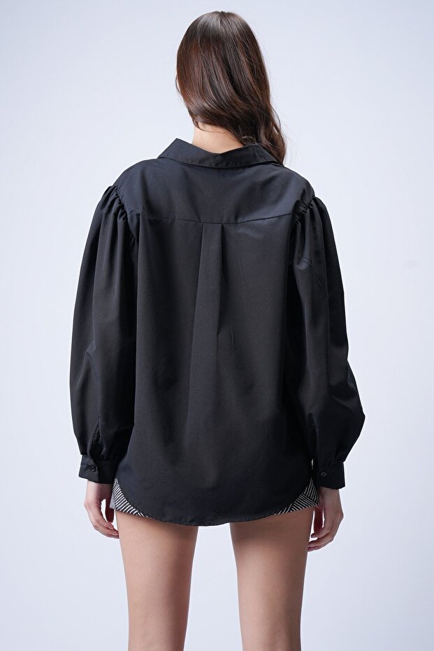 Balon Kol Gömlek - 4