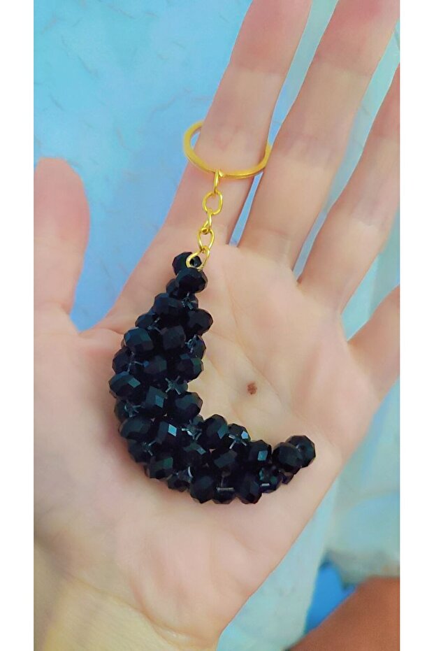 سلسلة مفاتيح على شكل هلال رمضان