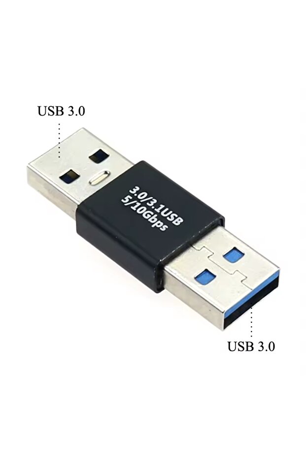 USB 3.1 Adapter Connector USB to USB Converter 5 Gbps Male-To-Male Converter