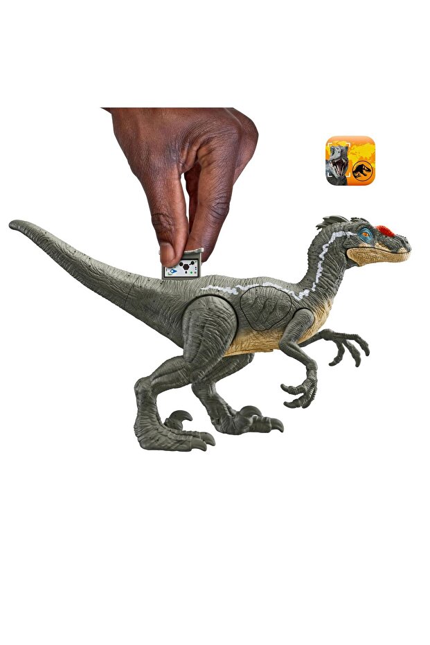 Jurassic Attack Velociraptor - Mattel - 4