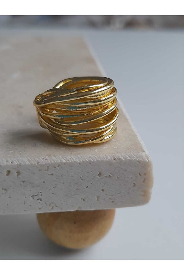 Çelik julls Gold Earcuff - 1