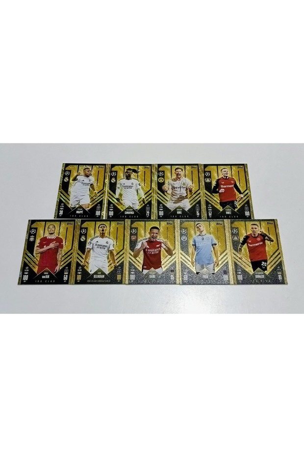 100 Clup Full Set of 9 Pieces.