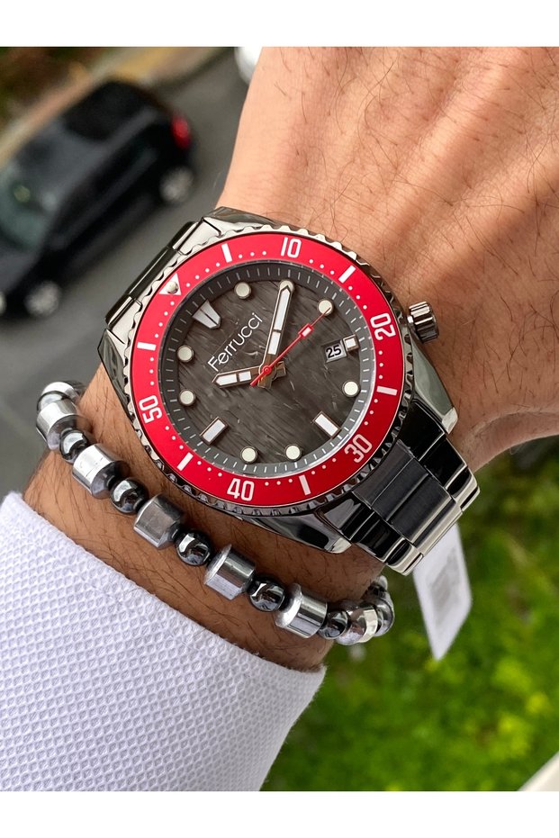 Men's Wristwatch Steel Band Waterproof 2 Year Warranty Original + Bracelet
