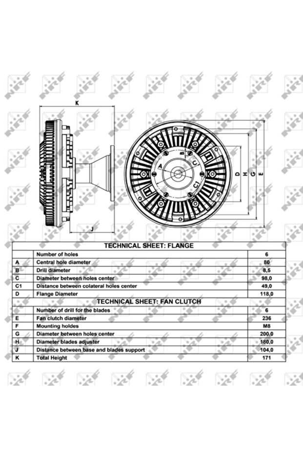 Cupla Ventilator Radiator Daf Cf 75 2001-2013 - 5