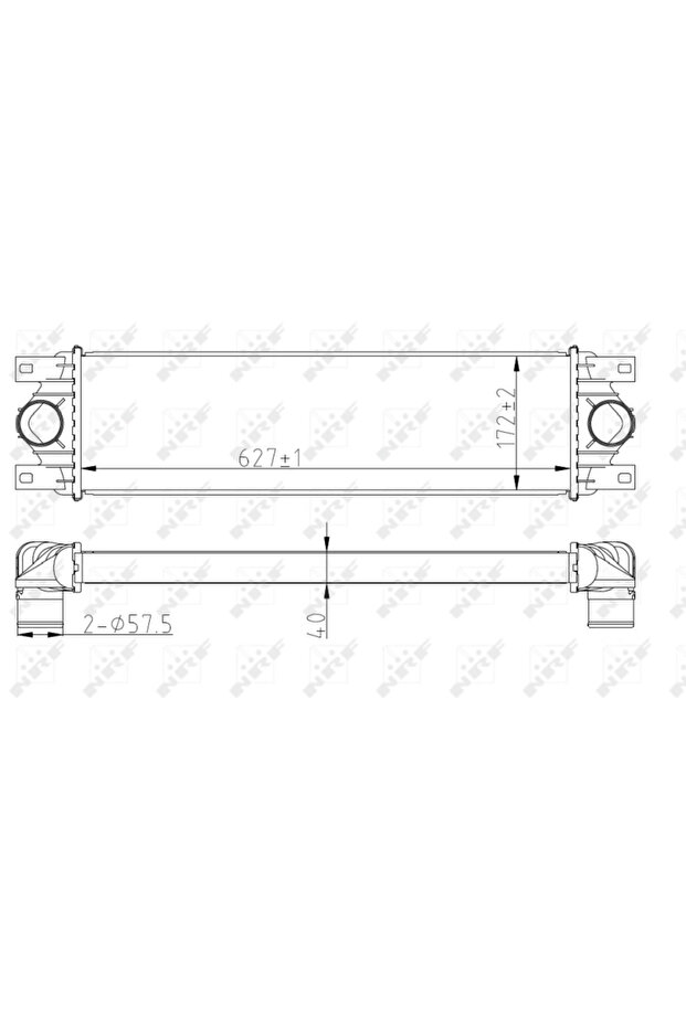 Intercooler Compressor Renault Master Pro Body/Master Pro Platform - 5