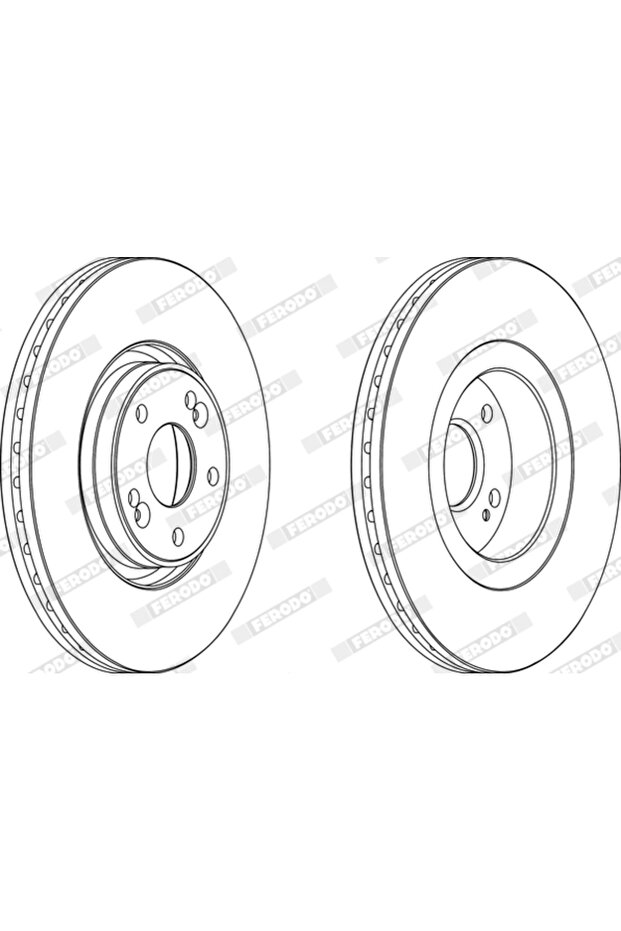 Спирачен диск Renault Laguna 2 - 1