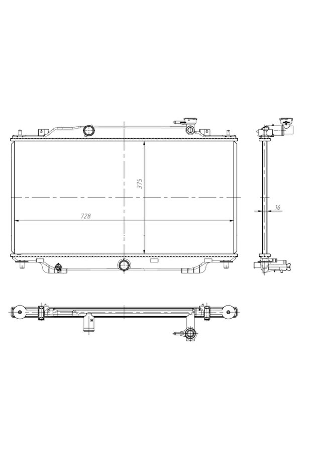 Mazda 3 Engine Cooling Radiator - 5