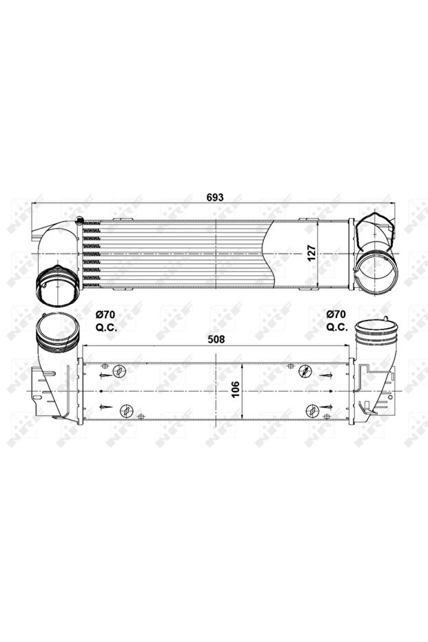 Intercooler Compressor Bmw 3/X1 - 5