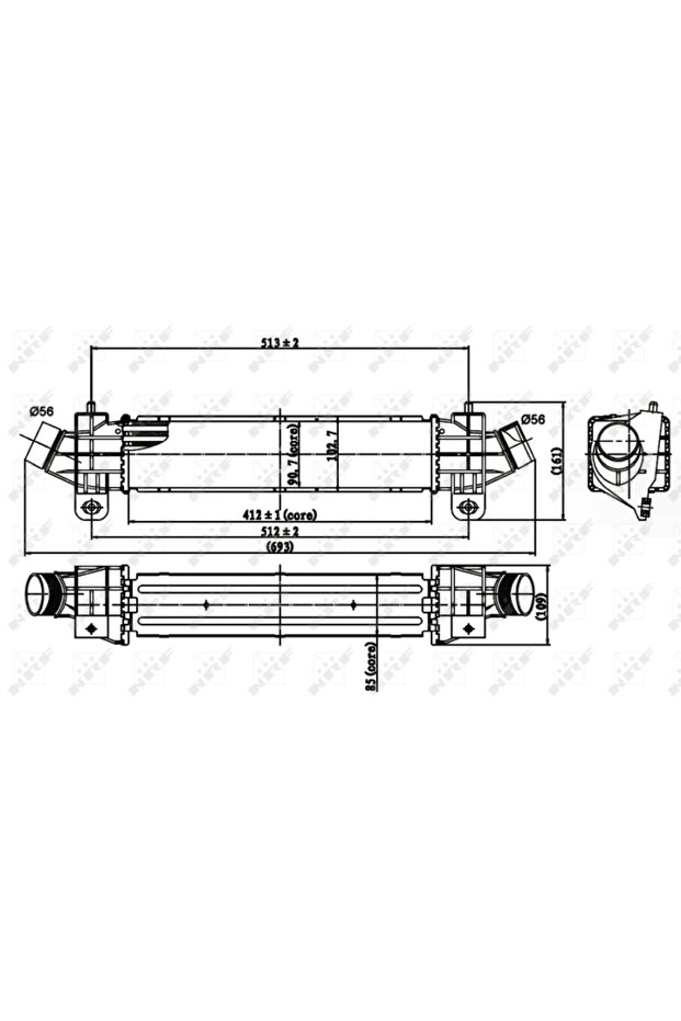 Intercooler Compresor Ford Mondeo 3 - 5