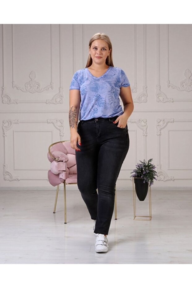 Plus Size Jeans Stretchy Fabric
