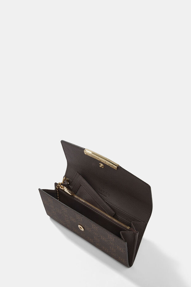 KAHVE MONOGRAM CÜZDAN - 7