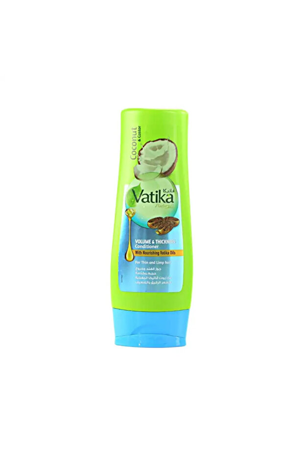 Naturals Volume and Thickness Conditioner with Coconut and Castor for Thin and Limp Hair- 400