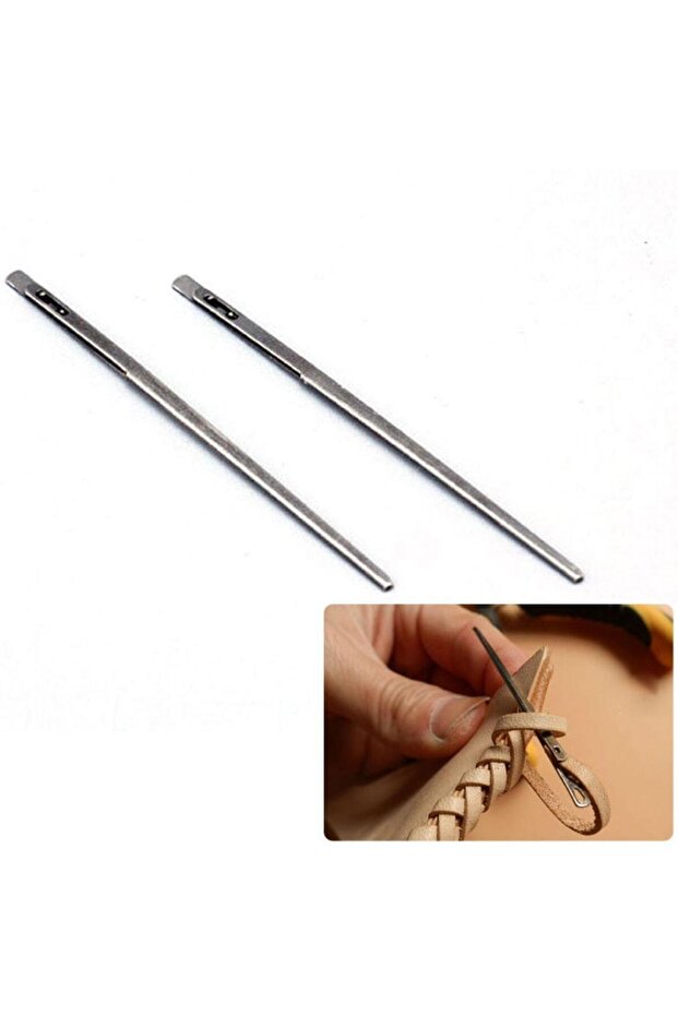 إبرة خياطة جلدية، قطعة واحدة - 8