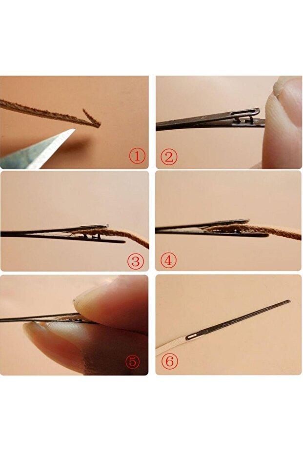 إبرة خياطة جلدية، قطعة واحدة - 7