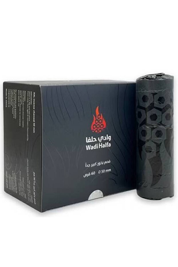 فحم بخور وادي حلفا سريع الاشتعال 50 مم – 60 قرص