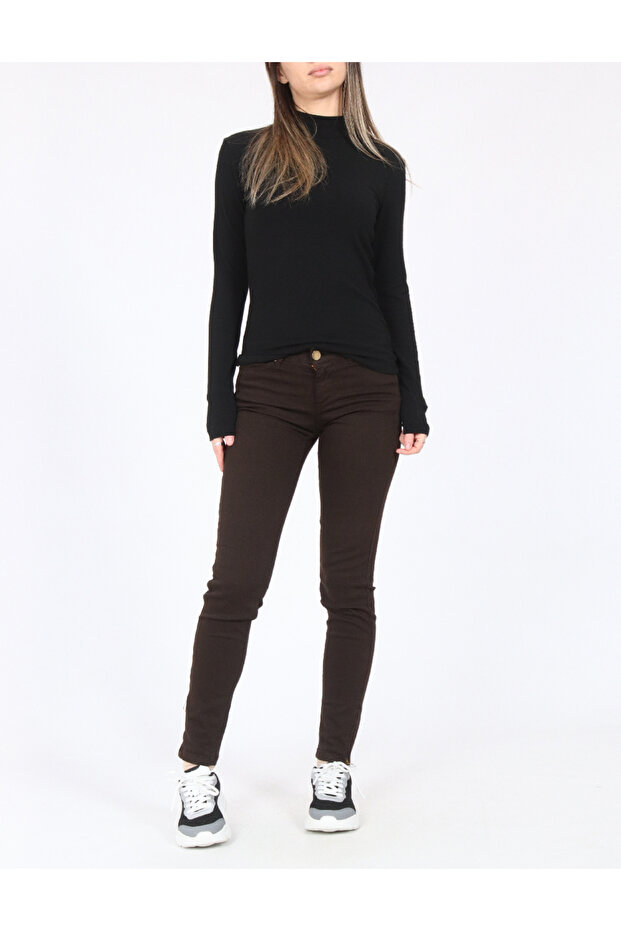 Jeans, Brown - 1