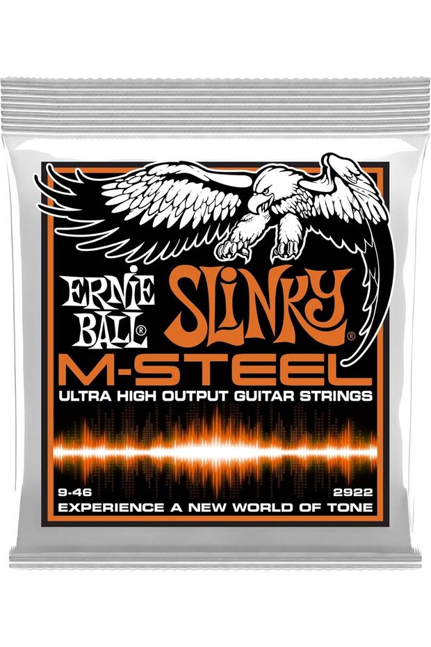 Hybrid Slinky M-Steel Electric Guitar Strings - 9-46 Gauge