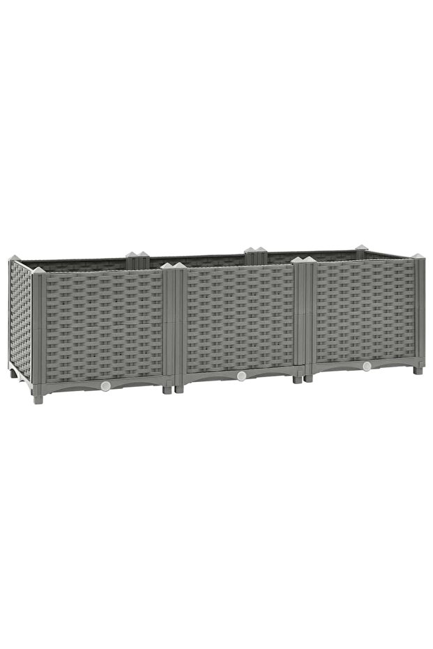 Raised Bed 120x40x38 cm Polypropylene