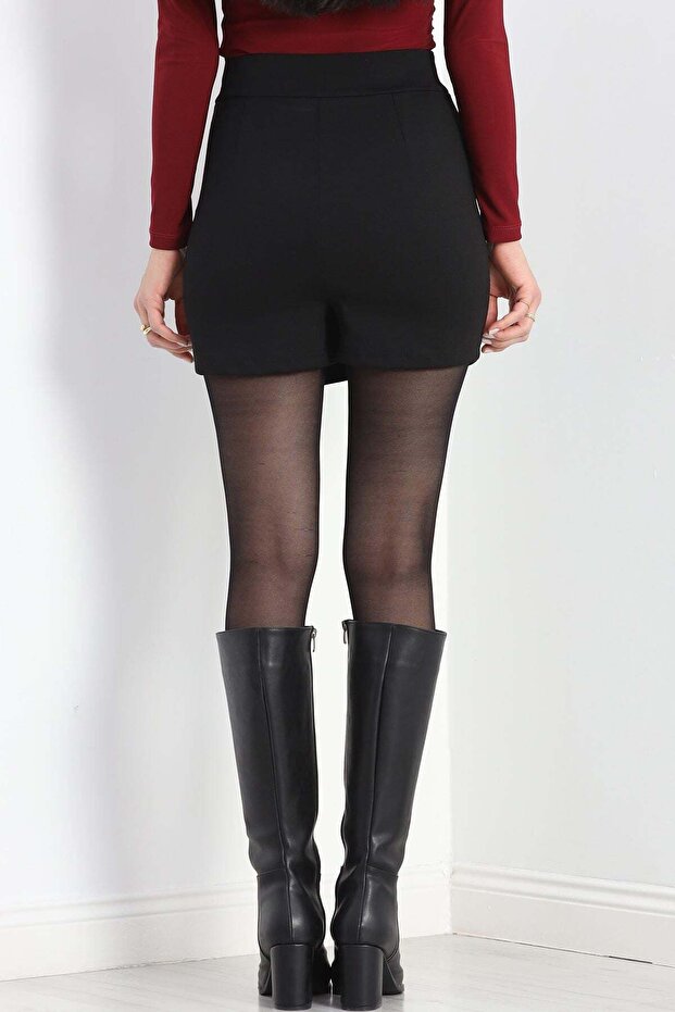 YIRTMAÇLI ŞORT ETEK - 2