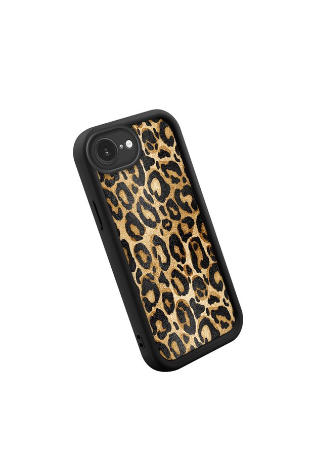 iPhone 16E Compatible Stylish High-Quality Leopard Pattern Phone Case