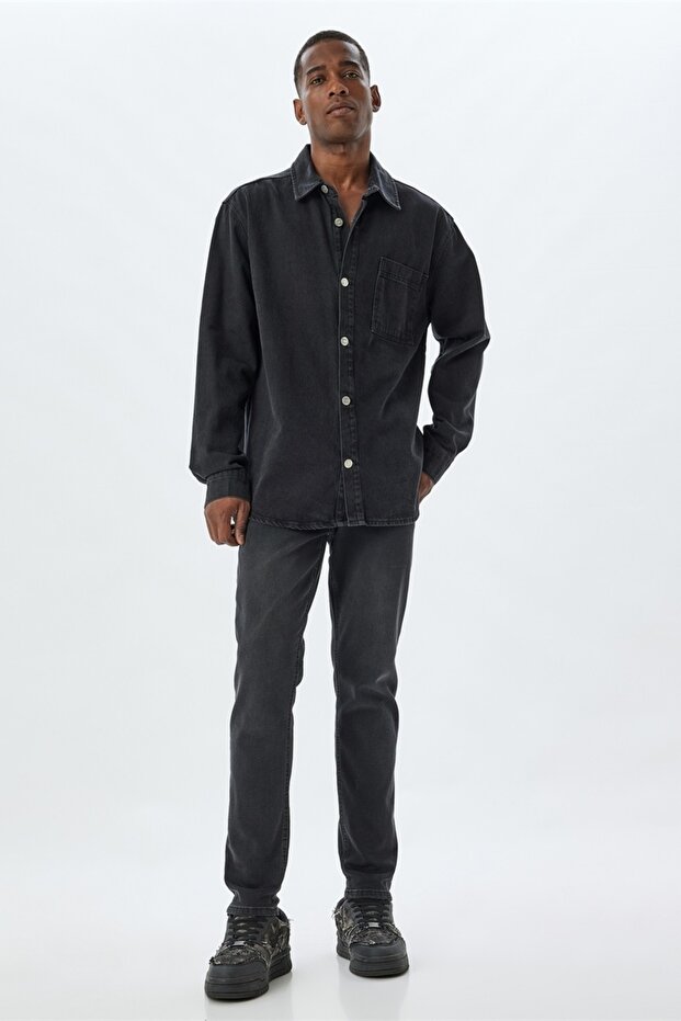 Men's Jean Pants Black 5Wam40174Nd Brad Jean