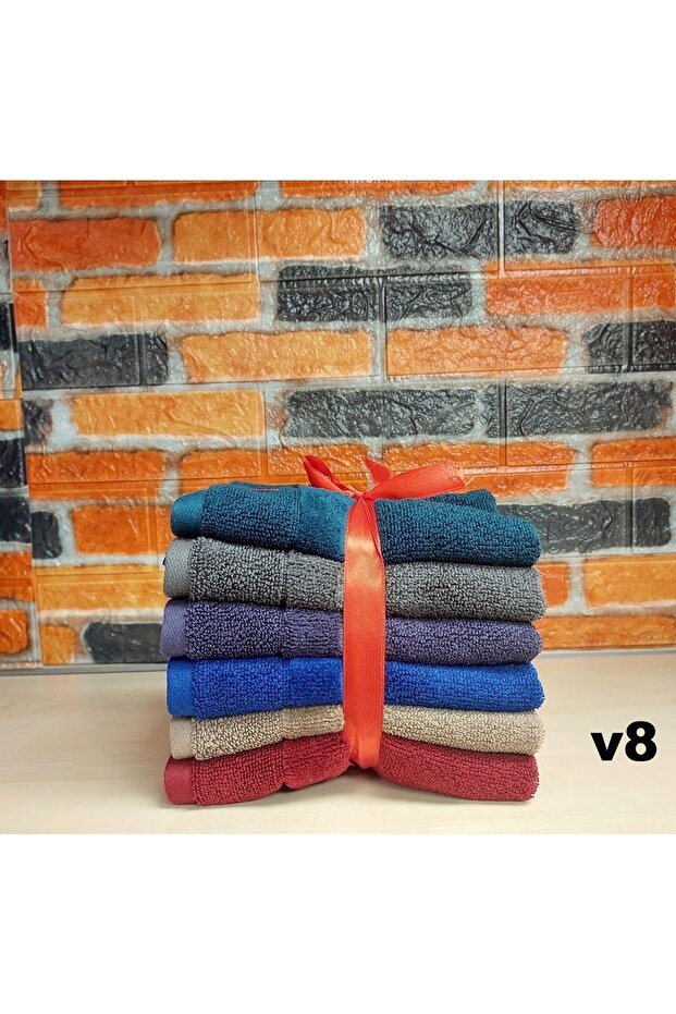 Svv Border -6 LI- منشفة مطبخ سميكة وناعمة (33x33) - v8