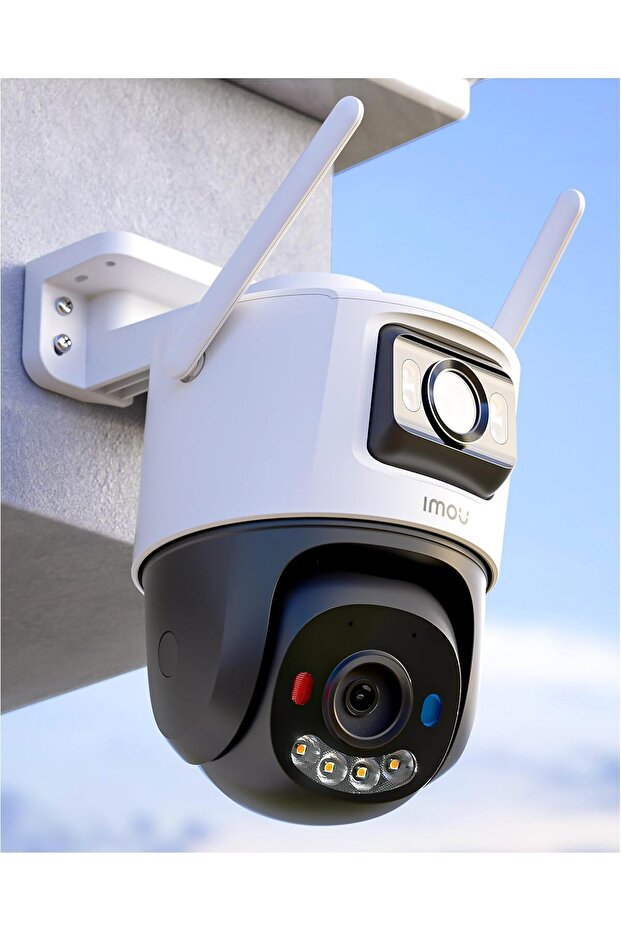 10MP Outdoor Security Camera with Dual Lens