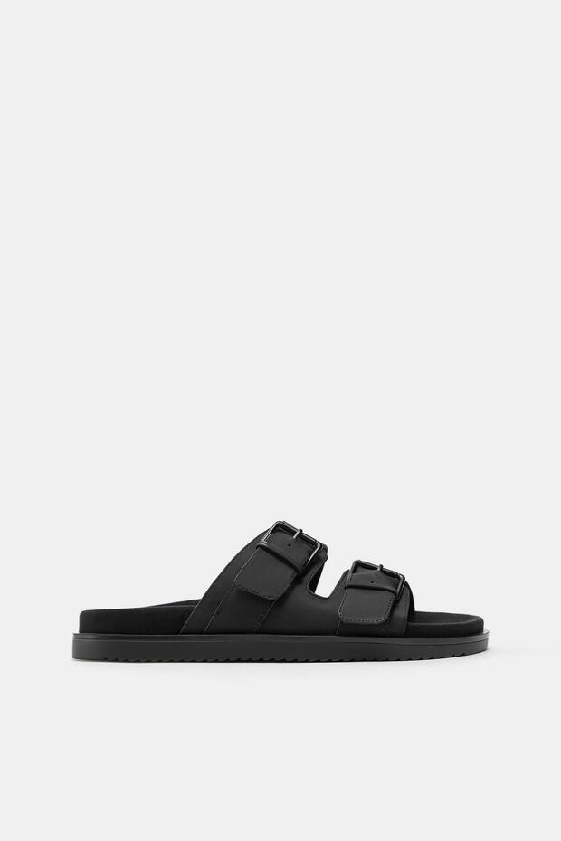 Buckle strap sandals - 3