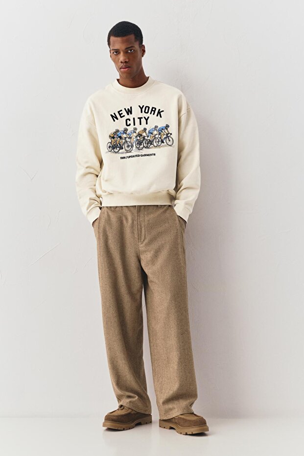 سويت شيرت برسومات راكبي الدراجات - 2