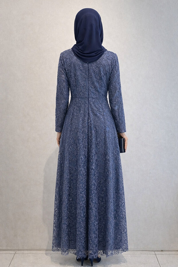 Nakış İşlemeli Abiye - 4