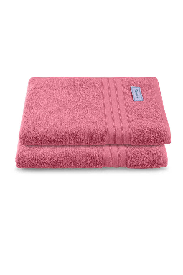 Bath Sheet 90 x 180 Cm 550 Gsm 100% Cotton Highly Absorbent, Quick dry Set of 02 Pc