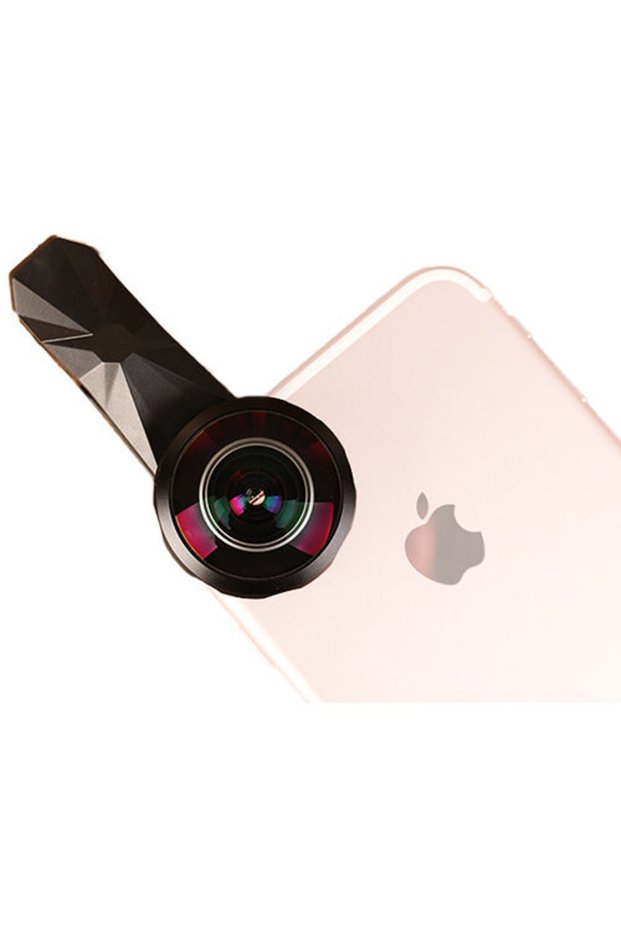 Fisheye conversion lenses for smartphones