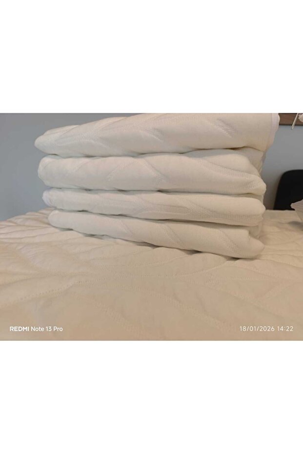 4-Pack Comfort Cottony Cotton Noiseless Liquid-Proof Pillow Mattress Protectors
