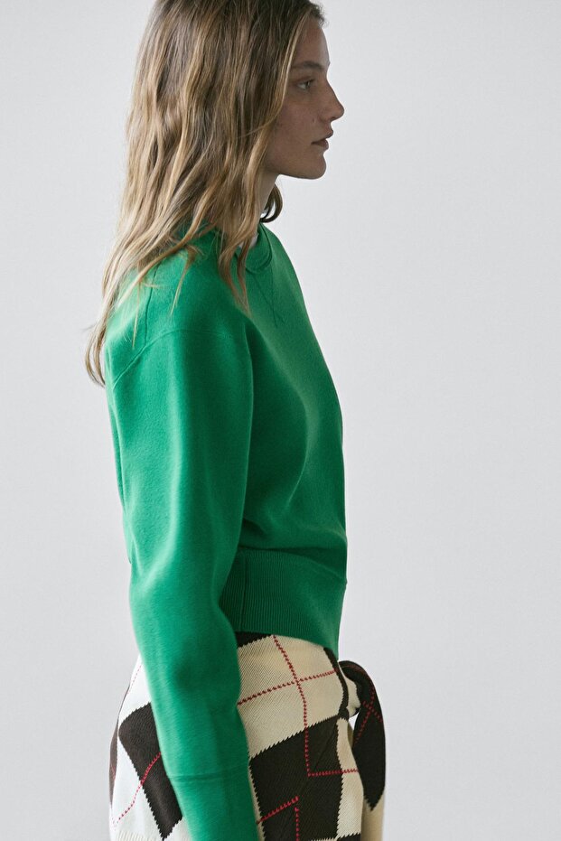 Pamuklu triko kazak - 3