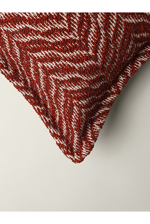 Linenna Rectangular Tile Cushion Cover (35 X 55 cm) - 3