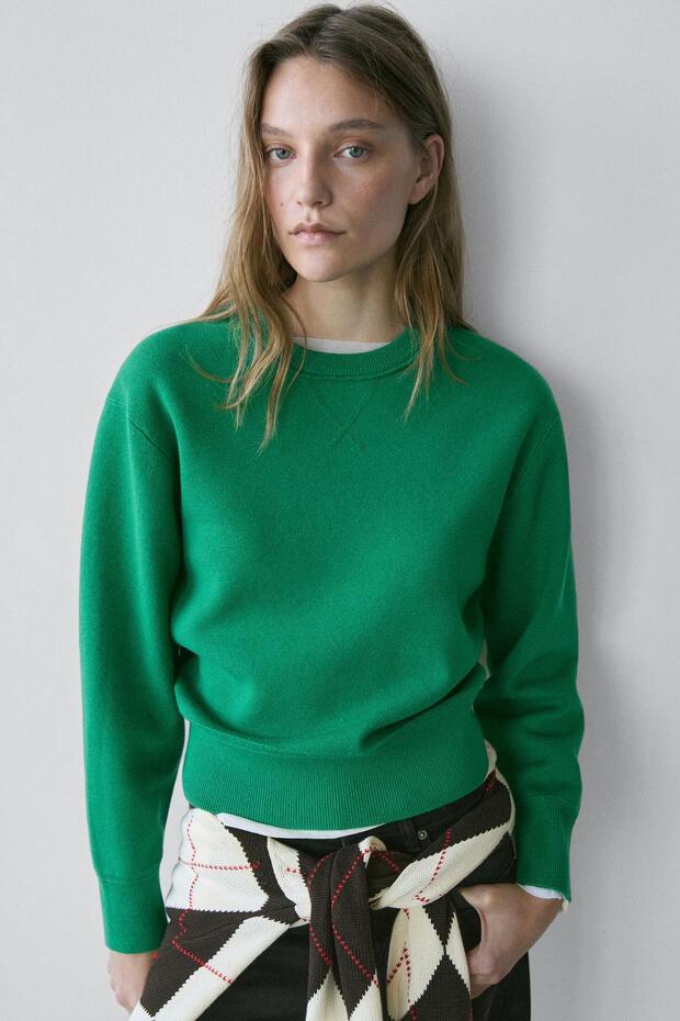 Pamuklu triko kazak - 2