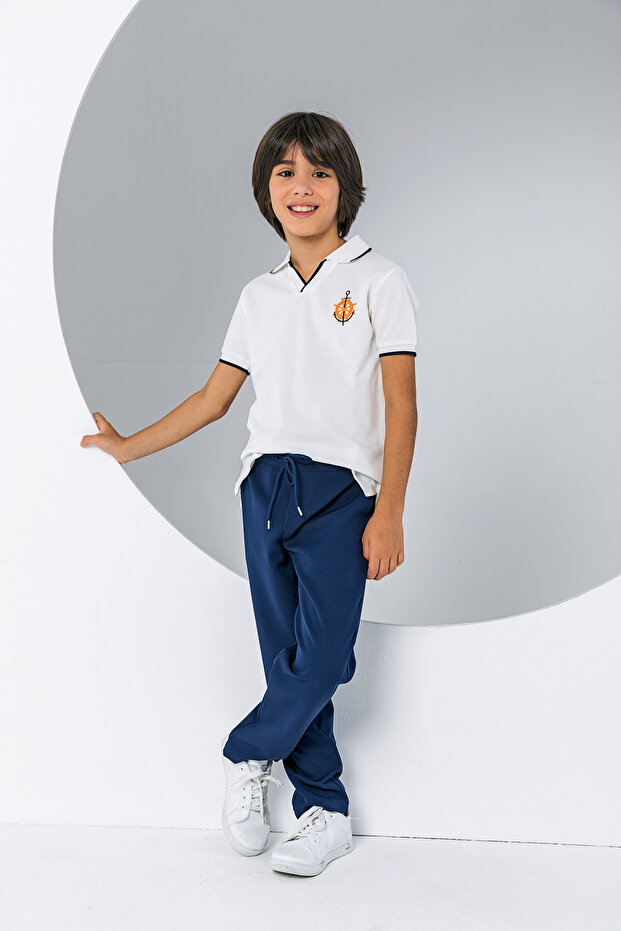 Boys' Stylish Classic Fabric Trousers - Modern Cut