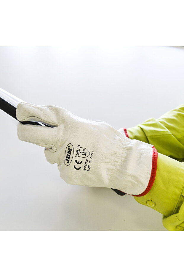 LEATHER GLOVES 10" - 3