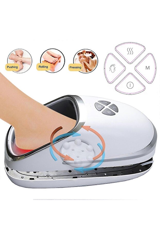 1 pcs Infrared Heating Electric Air Compressor Foot Massager Real Man Kneading Health Therapy Anti-S